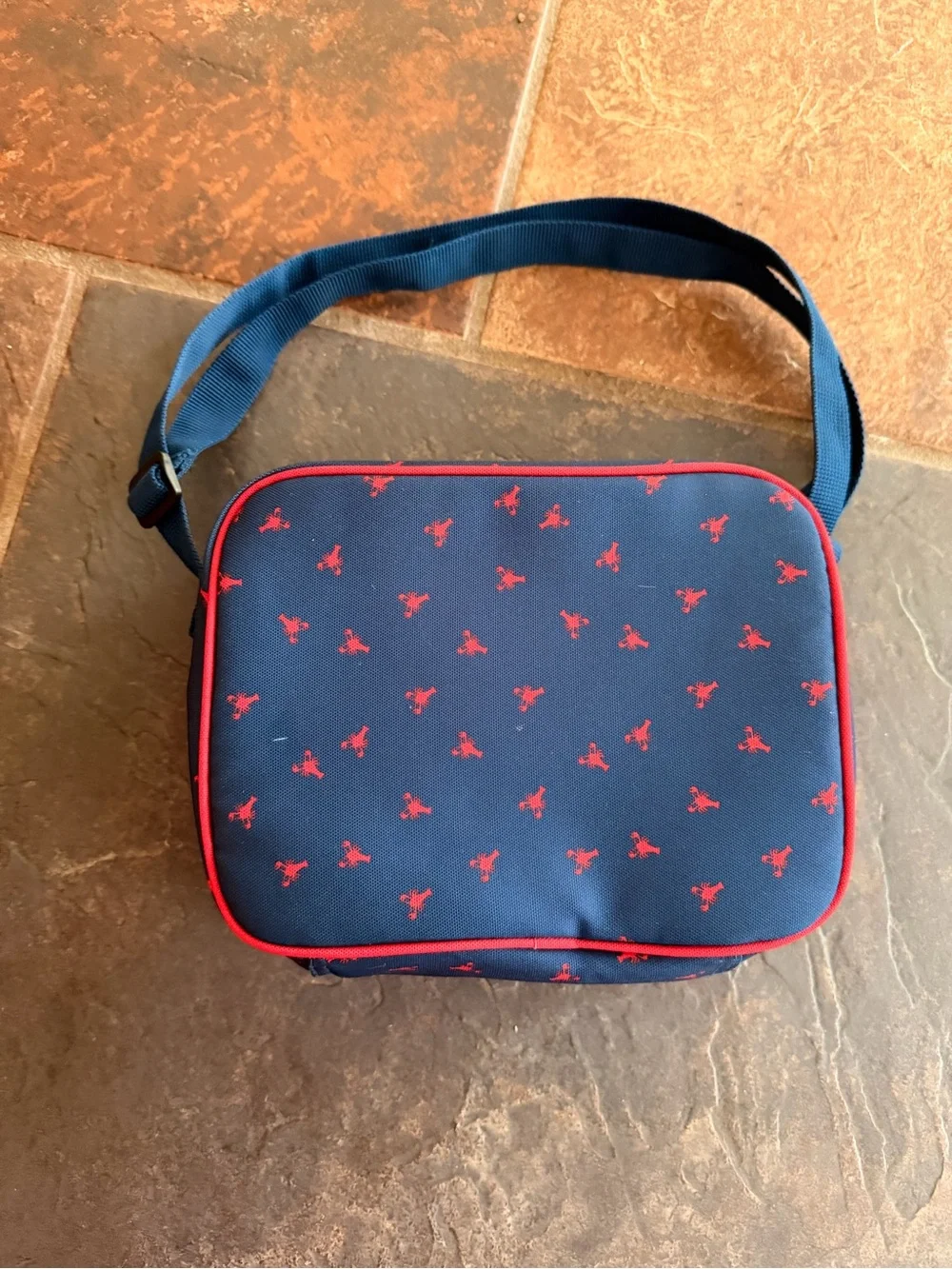 Nautica Lobster Print Lunch Box